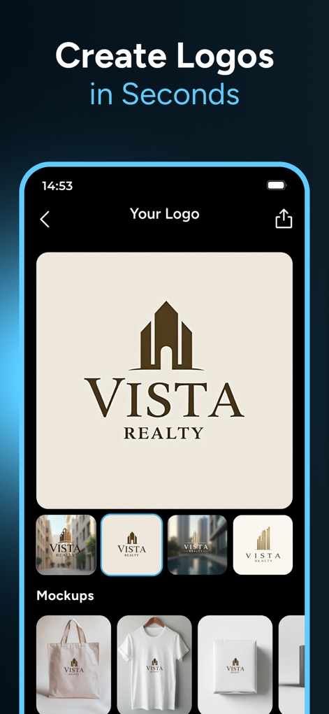 AI Logo Generator - Mark - Graphics & Design App | MWM