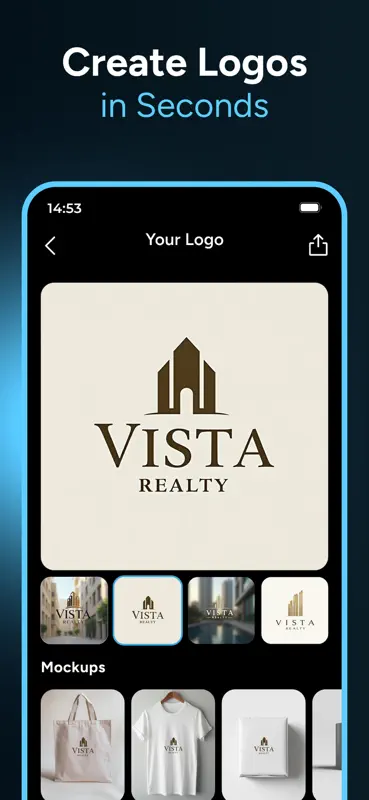 AI Logo Generator - Mark screenshot 4 of 7