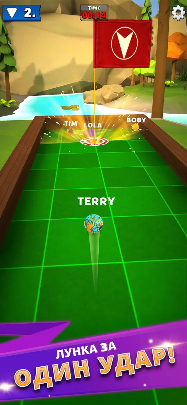 Mini Golf Club PvP Multiplayer Hack screenshot 3 - iOS game interface
