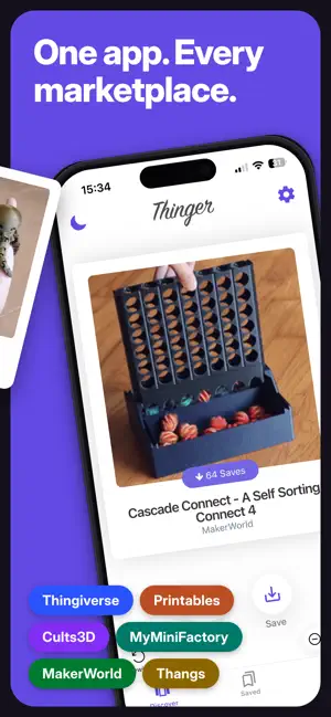 Thinger: 3D Printing Models screenshot 2