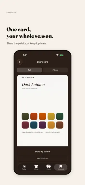 Tonebook · Color Analysis screenshot 4