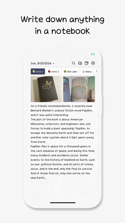 Today Note - memo, diary