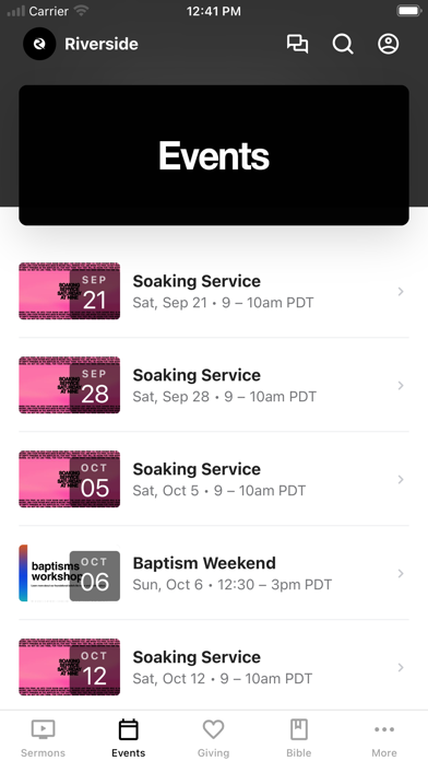 Riverside Church TX Screenshot