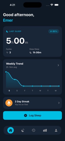 SleepFlow Sleep Tracker Screenshot 2 of 6