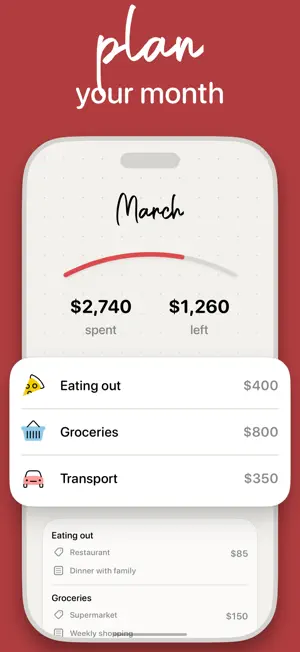 Spendıng Tracker - BudgetPad screenshot 3