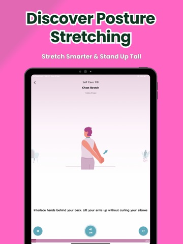 Posture AI: Reminder & Scale iPad screenshot