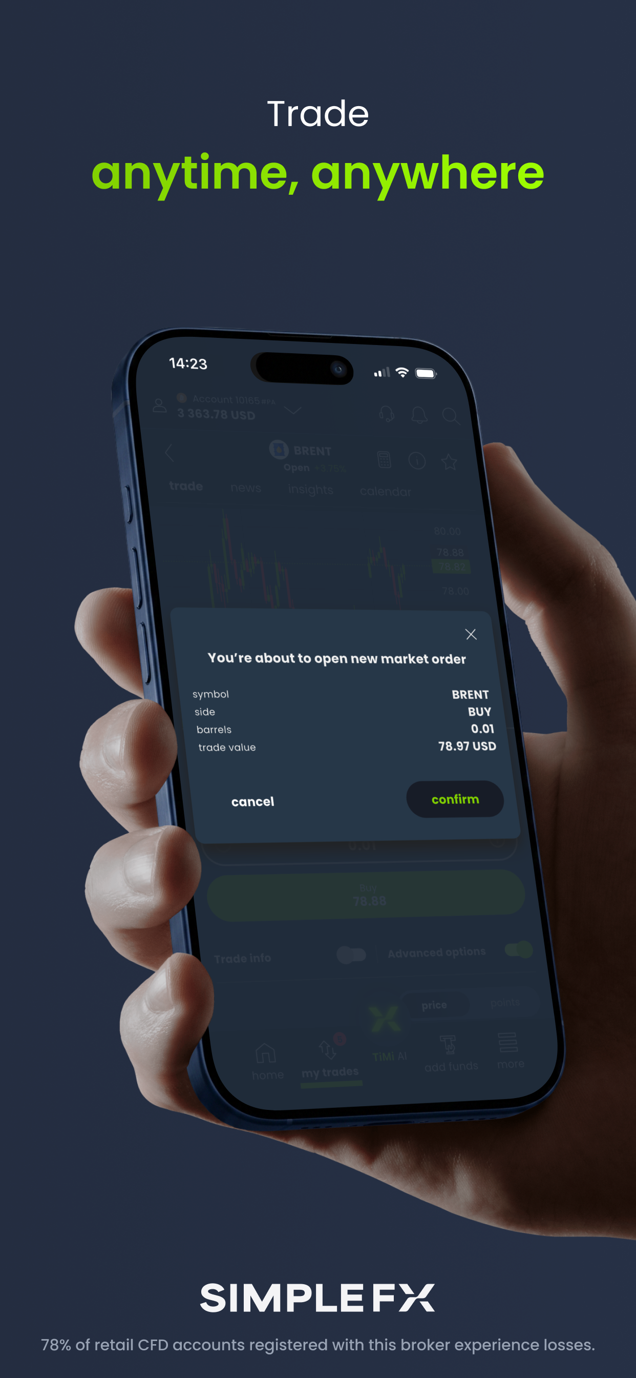 SimpleFX – crypto trading screenshot 11