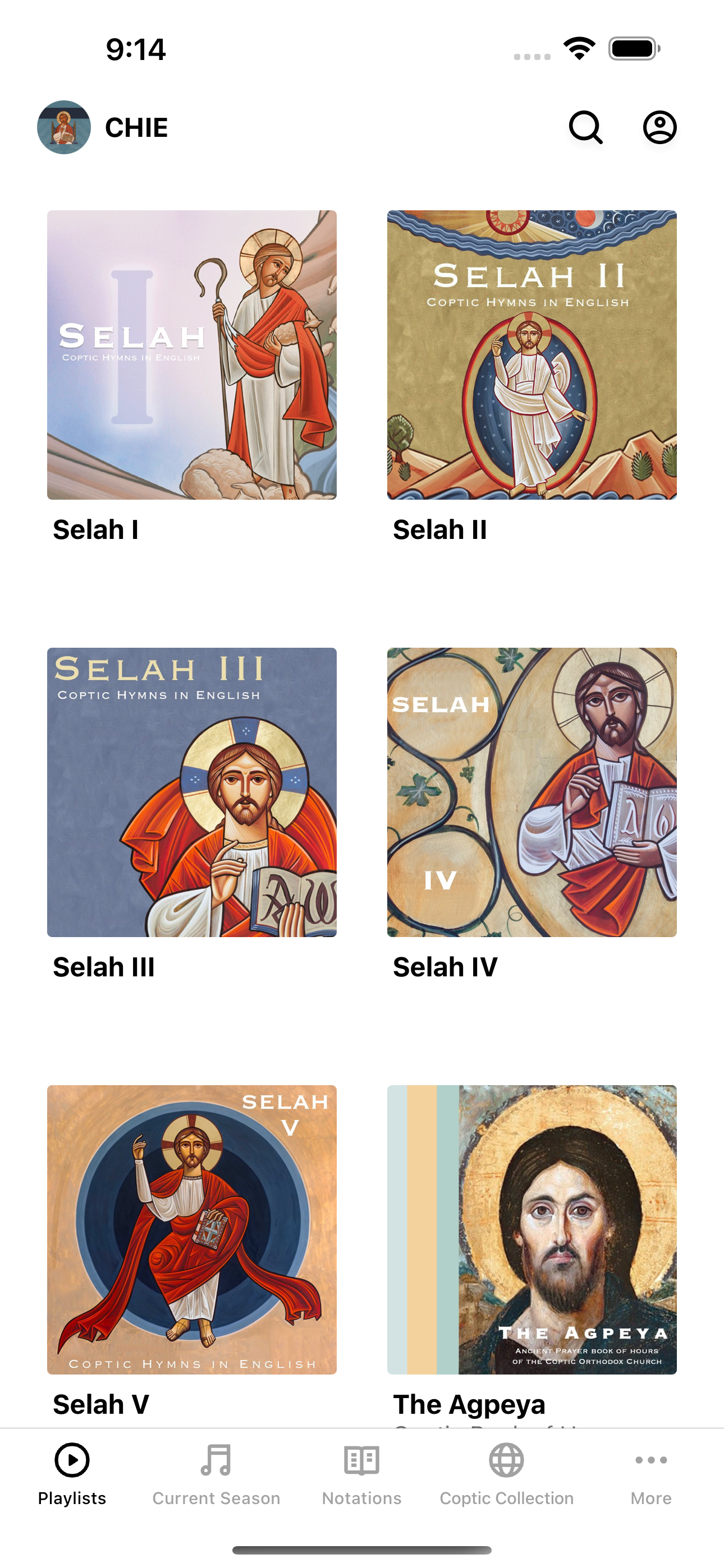 Coptic Hymns in English