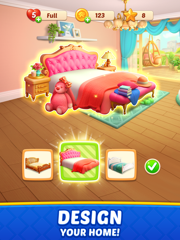 Design Blast - Garden Match 3D iPad screenshot 6 - Games app