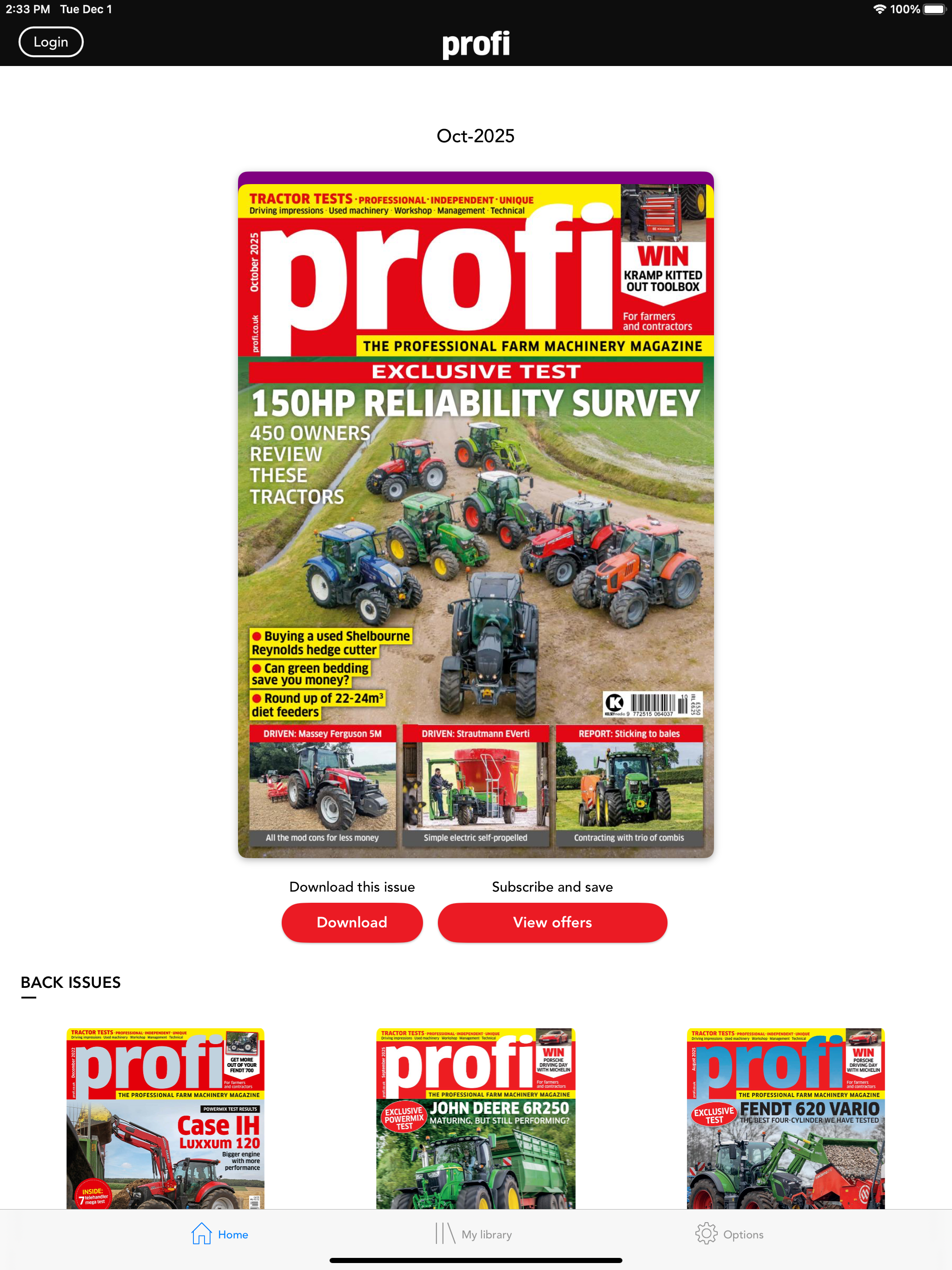 Profi International screenshot 3