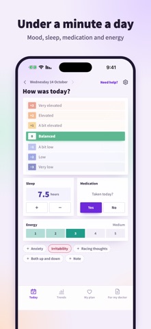 Galim - Mood Diary screenshot 1