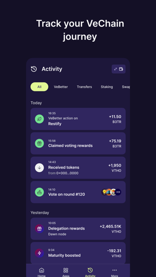 VeWorld iPhone screenshot 6 - Utilities app