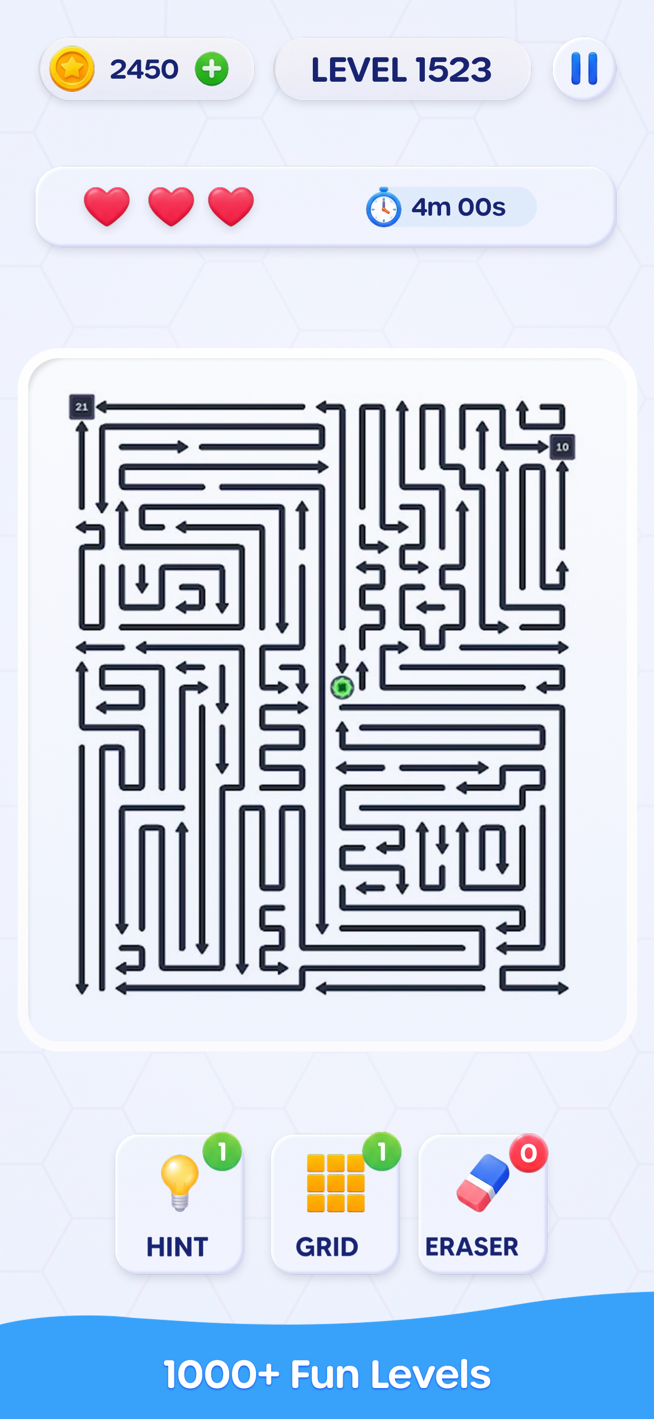 Arrow Puzzle - Escape Maze Out screenshot 4