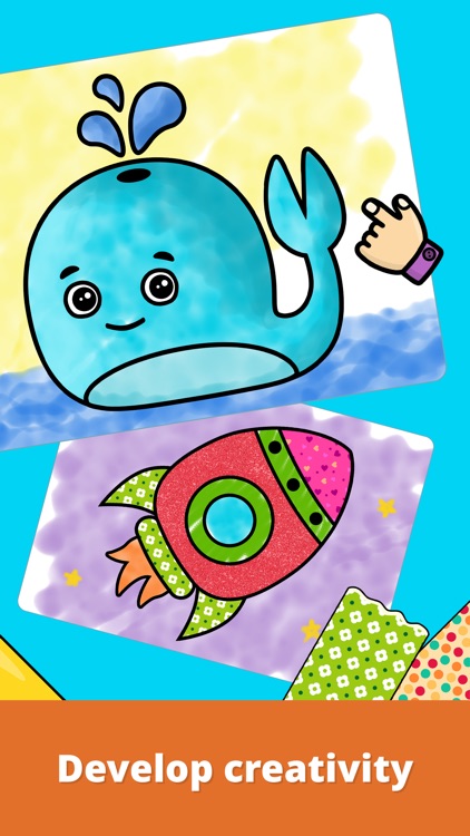 Baby coloring book for kids 2+ screenshot-3