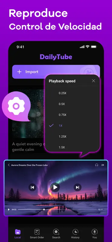 DailyTube - Local Media Player screenshot 4 of 5