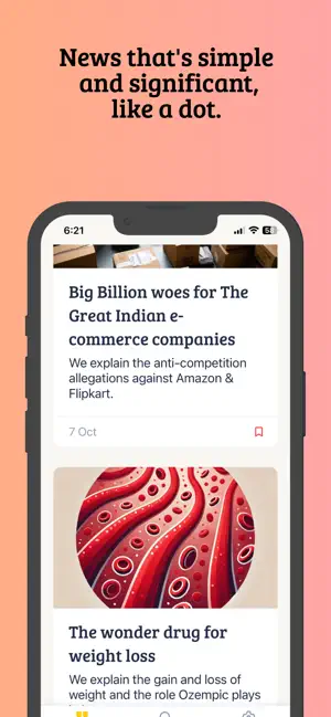 Dot – News, made new iPhone screenshot 4