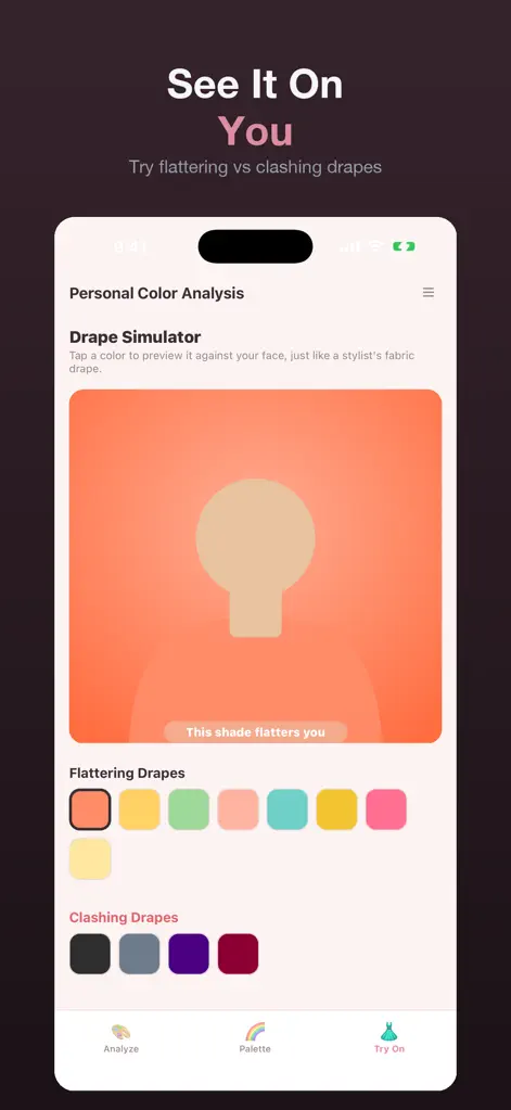 Personal Color Analysis + - Lifestyle App | MWM
