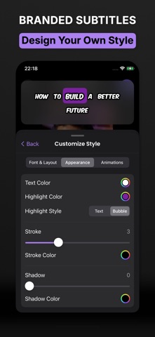 Kaption: Video Captions Screenshot 2 of 4