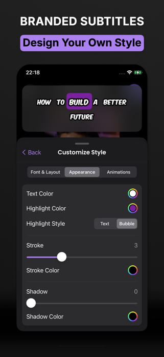 Kaption: Video Captions Screenshot 2 of 4