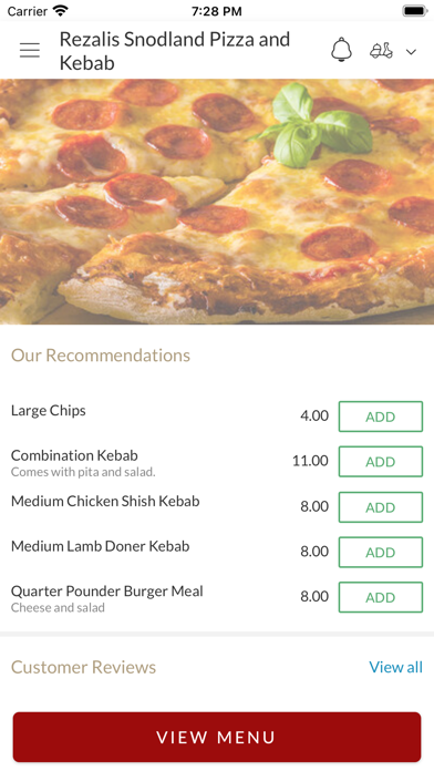 Wezali Pizza & Kebab Screenshot