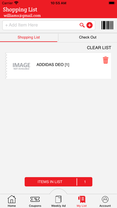Williams Foods Screenshot