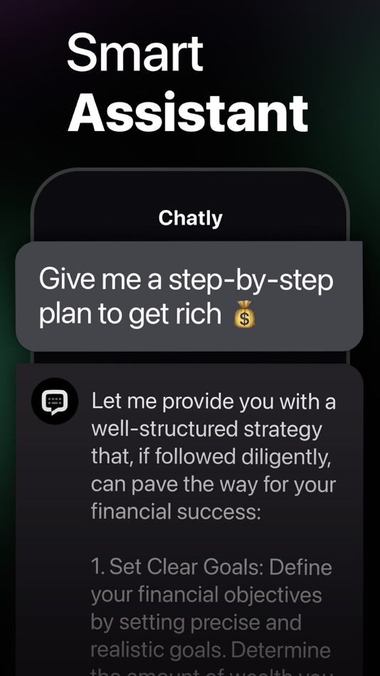 #2. Chatly: AI Chatbot & Assistant (iOS) Podle: Aimo Apps DMCC