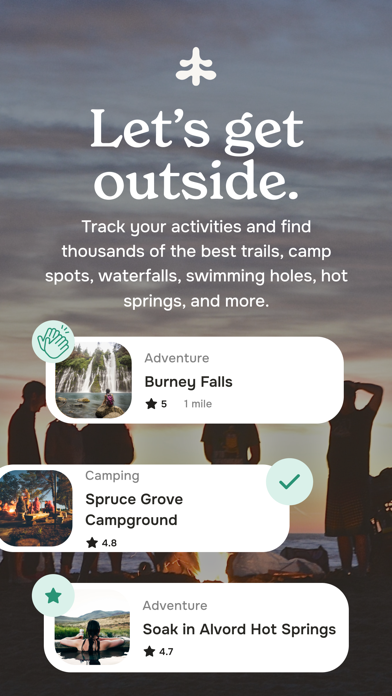Screenshot #1 pour Outbound: Hike, Run & Bike