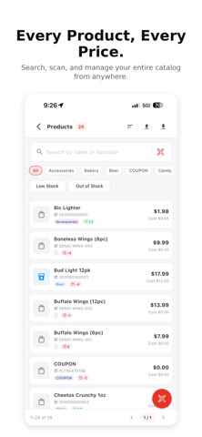 BuiltOFFICE — POS Back Office screenshot