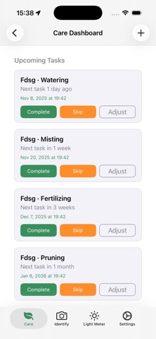 Plant Care App-Plant Tracker iPhone screenshot