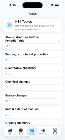 Mr A's Chemistry Toolkit screenshot