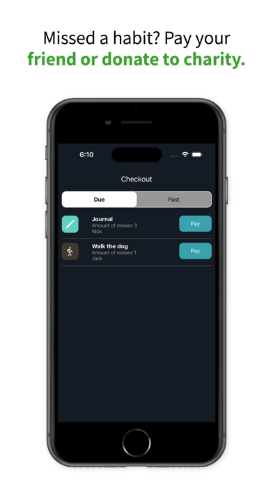 Habit Hustle iPhone screenshot 3 - Productivity app