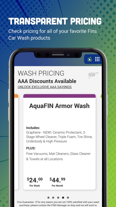 Fins Car Wash Screenshot