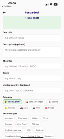LocalSave: Deals Near You iPhone screenshot