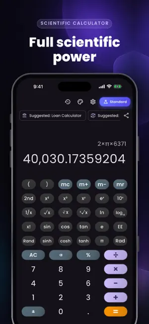 LuxeCalc All-in-One Calculator screenshot 3