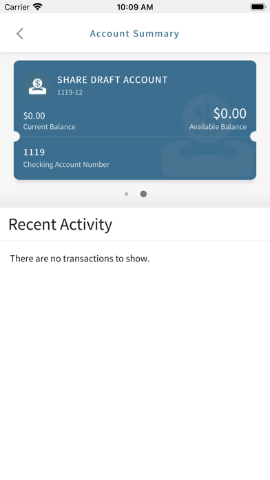 Fellowship CU Mobile Banking Screenshot