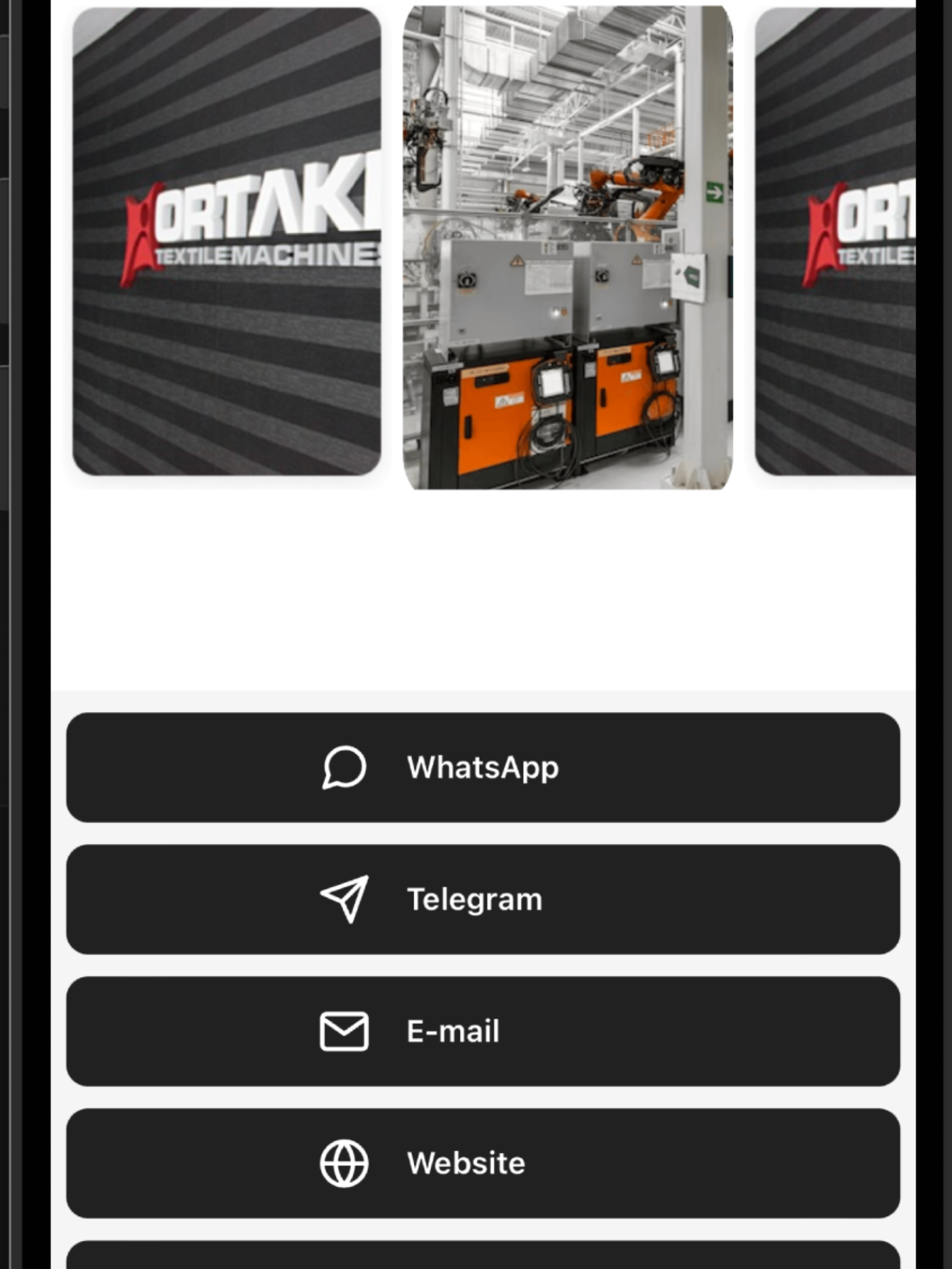 Ortaklar Textile Machines App screenshot 10