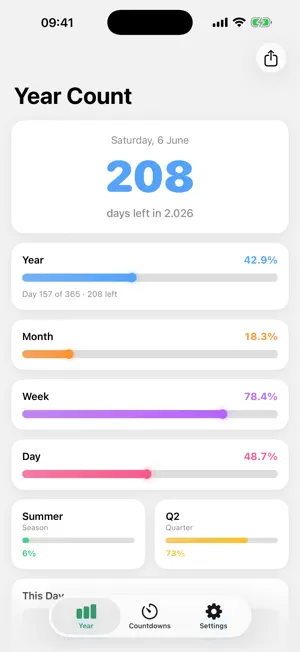 Year Count screenshot 1