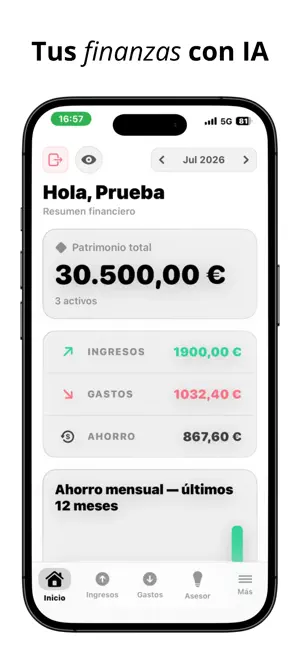 Neto: Finanzas Personales screenshot 1