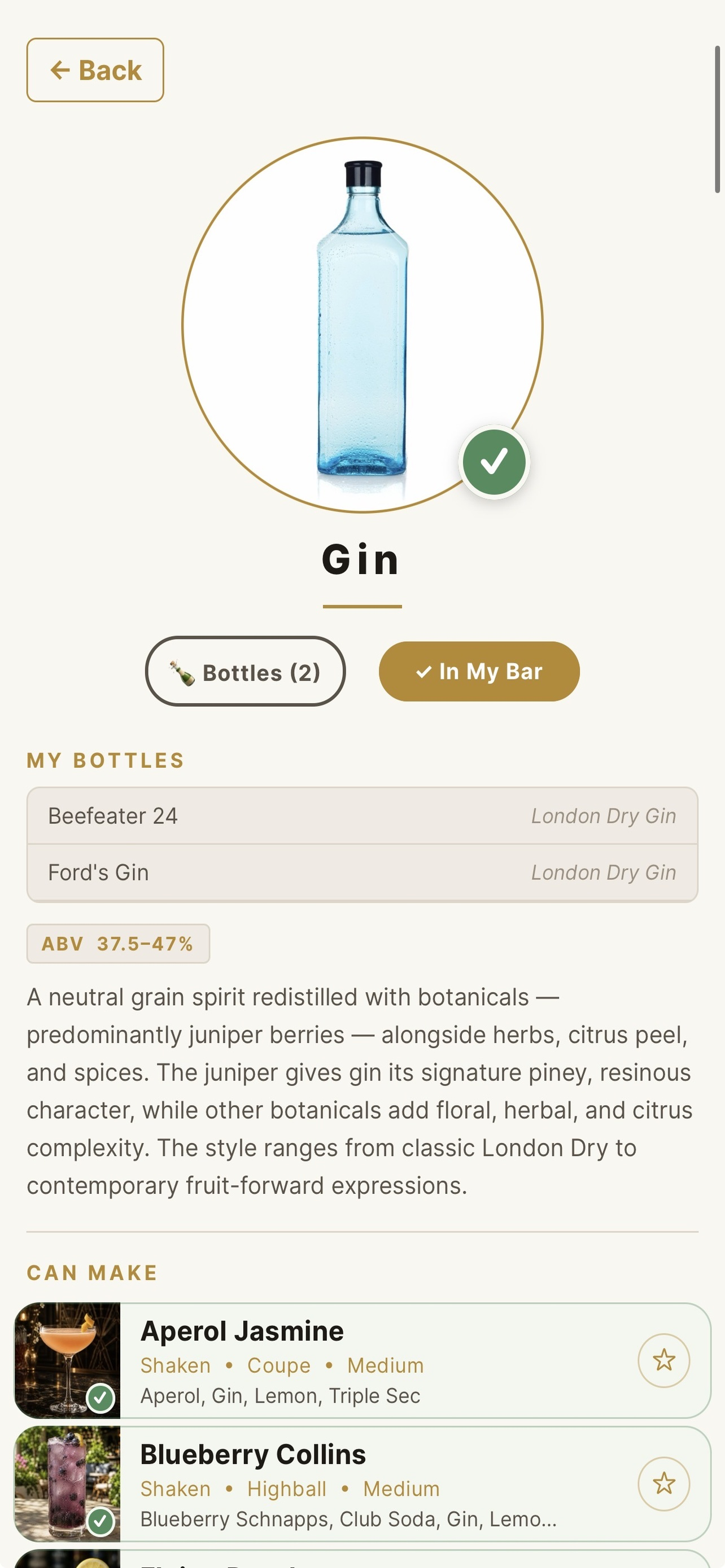 The Bartender App screenshot 4