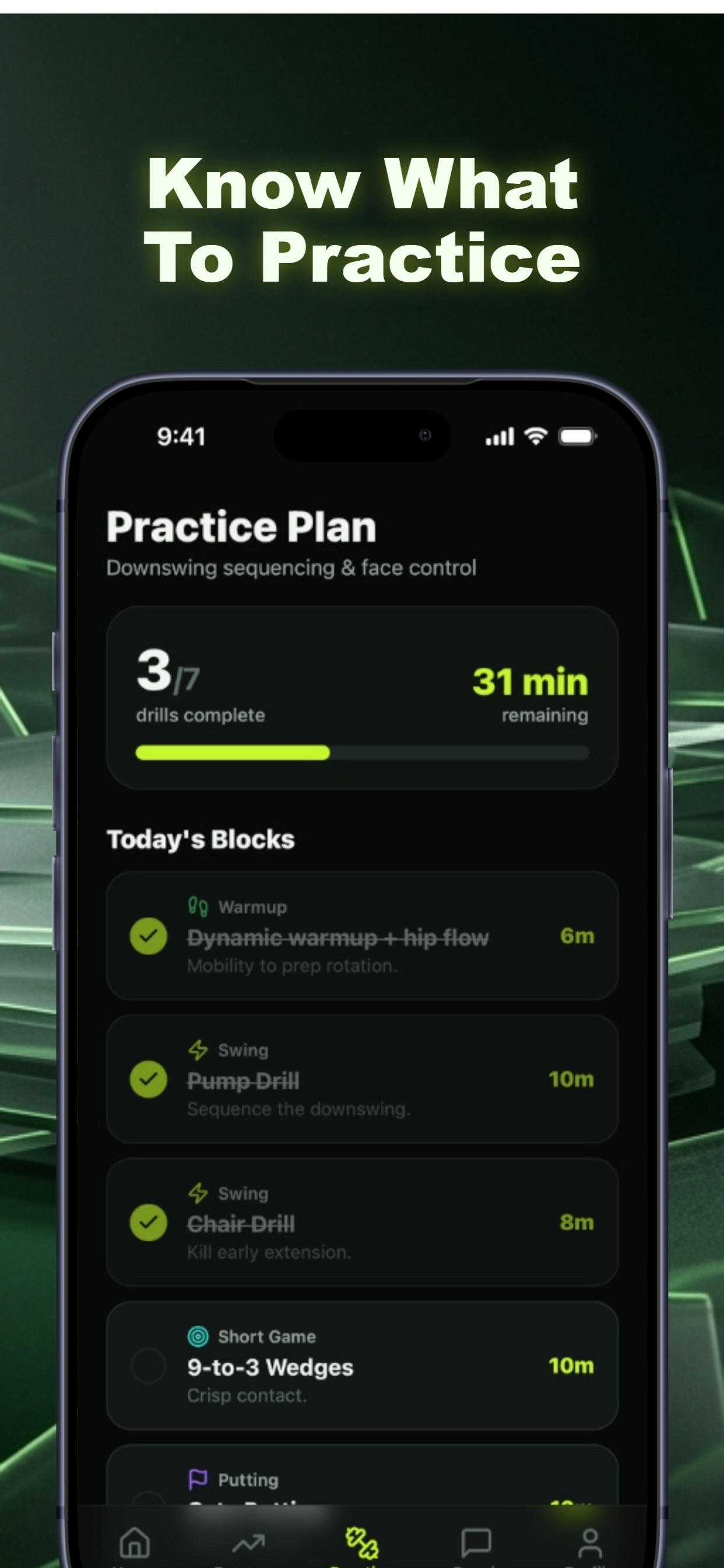 Screenshot 5 of Swing AI: AI Golf Coach