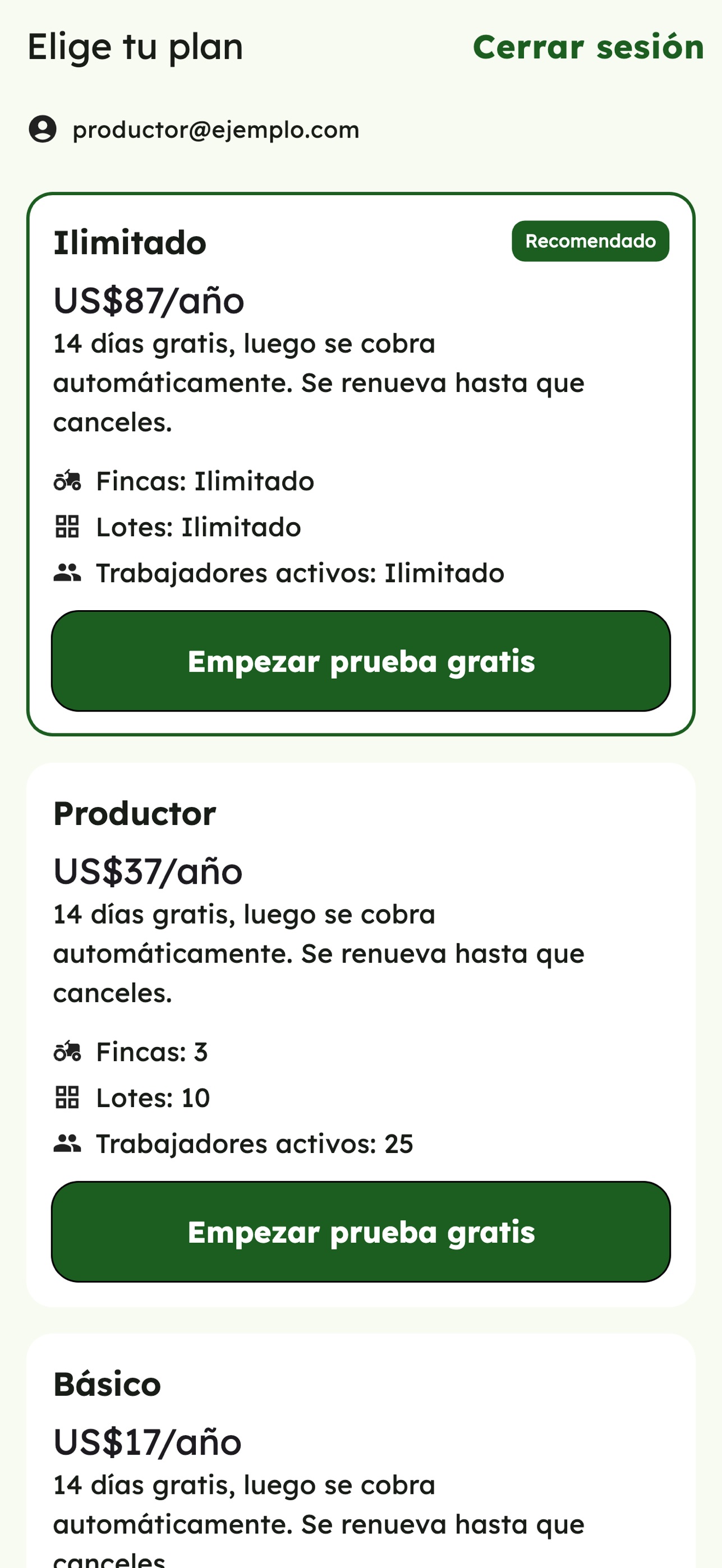Screenshot 3 of Agrolibreta