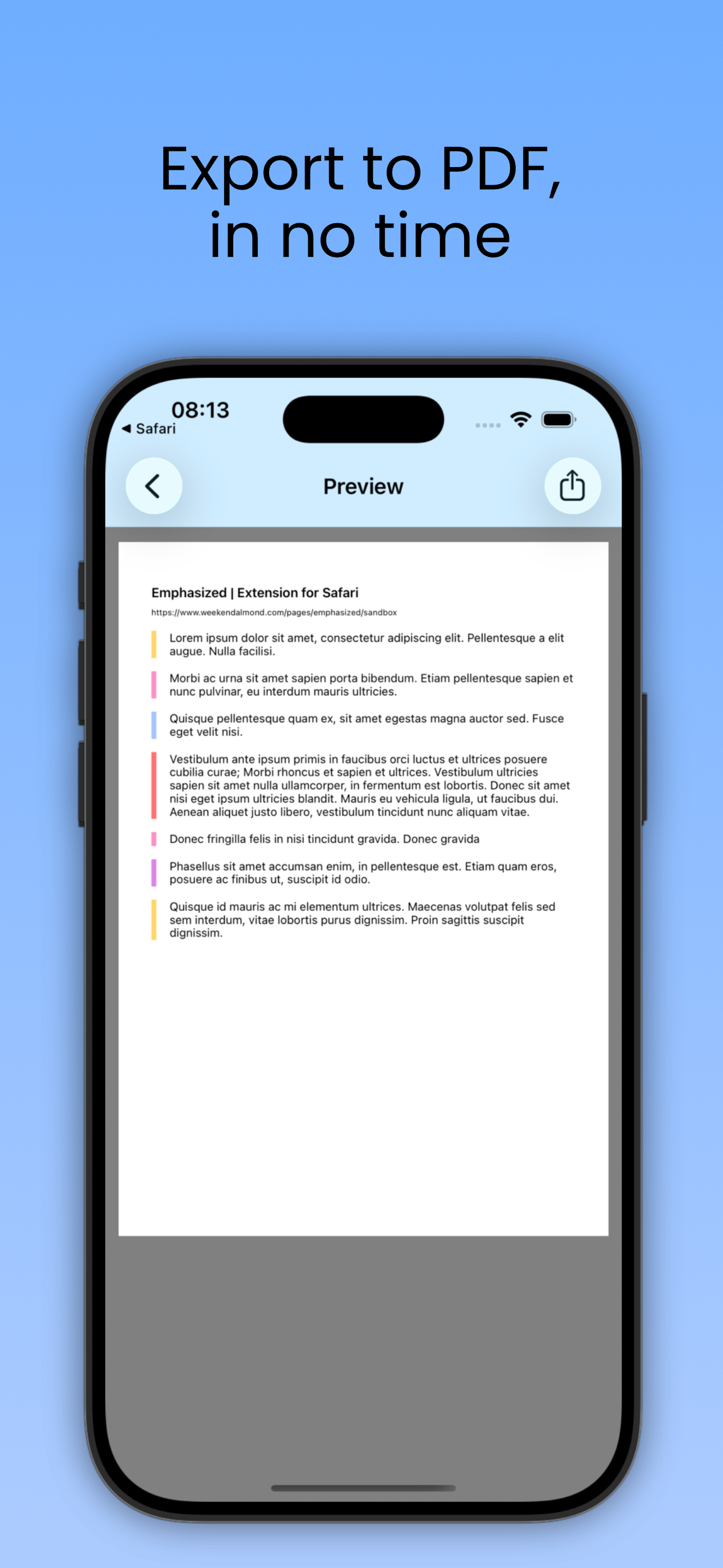 Emphasized screenshot 8