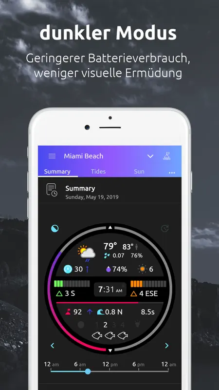 Nautide: Tides, Wind, Waves + screenshot 9 of 10