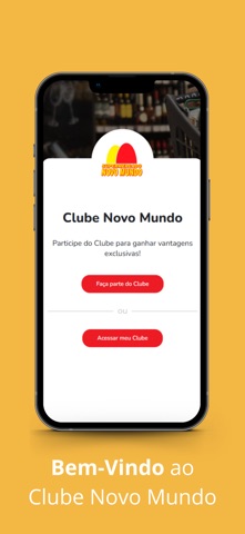 Clube Novo Mundo Supermercados screenshot