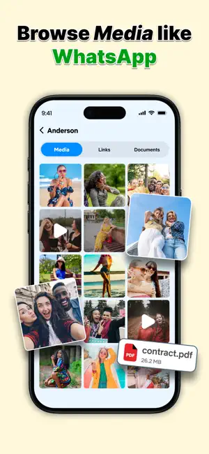 WA Chat Backup: Viewer & PDF screenshot 3