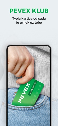 PEVEX aplikacija za kupce screenshot
