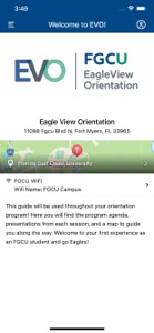 FGCU Eagle View Orientation screenshot #2 for iPhone