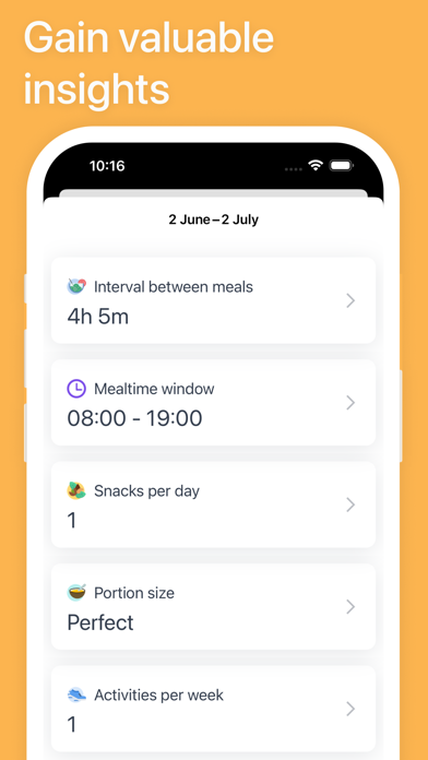 MealSnap: Photo Food Diary Screenshot