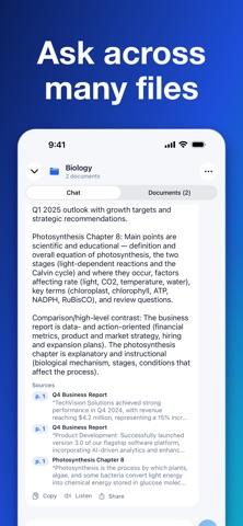 Chat PDF Summary: AI Summarize iPhone screenshot