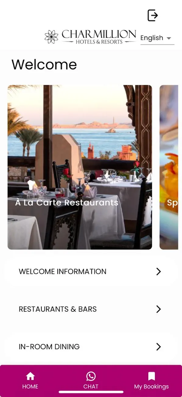Screenshot #1 pour Charmillion Hotels & Resorts
